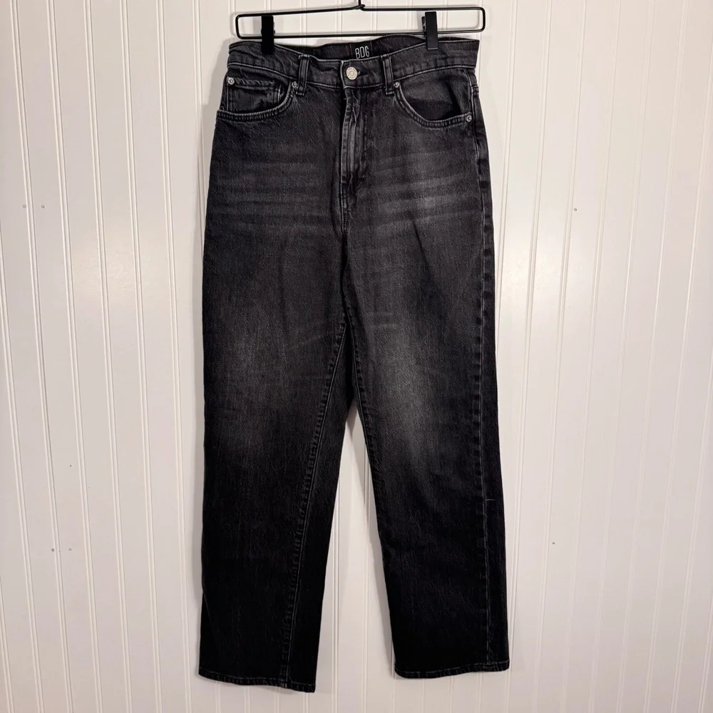 BDG Urban Outfitters Black Denim Stretch Cowboy Jeans Size 29